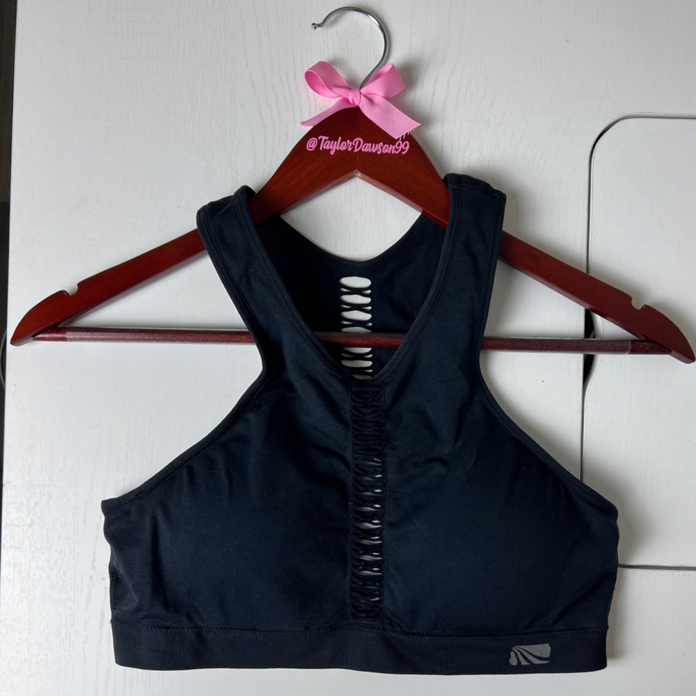 Black Marika Sports Bra